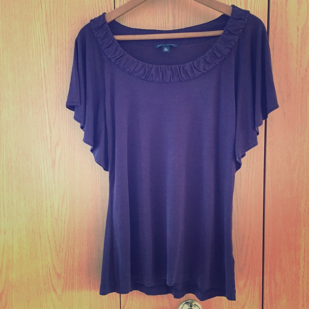 Banana Republic flared sleeve top